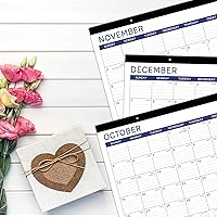 Vista 7 de Calendario de escritorio 2025-2026, calendario de escritorio 2025-2026, julio 2025 a diciembre 2026, 17 x 12 pulgadas, calendario mensual