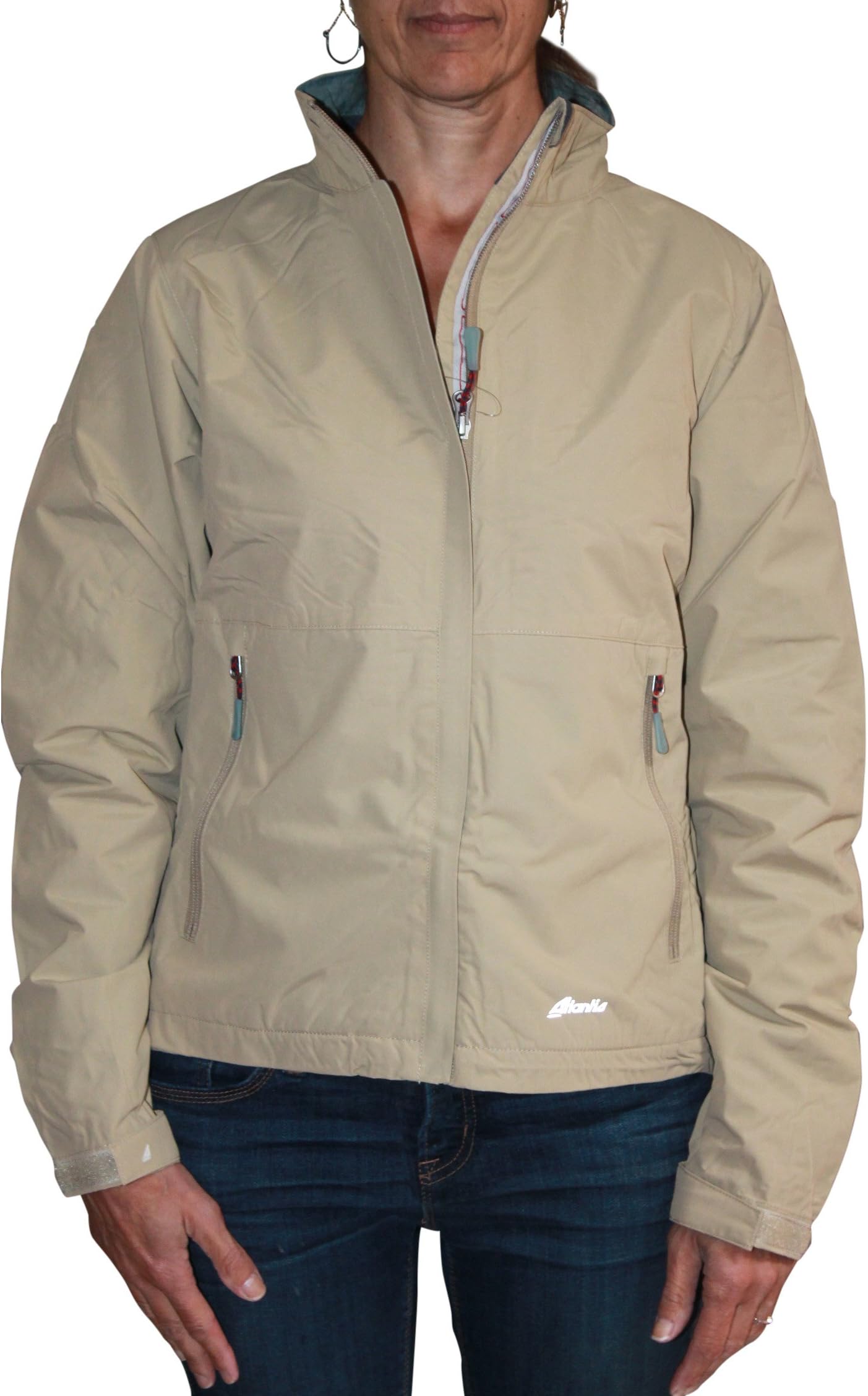 Atlantis Weather Gear Women's Watch Jacket, Stone, Medium