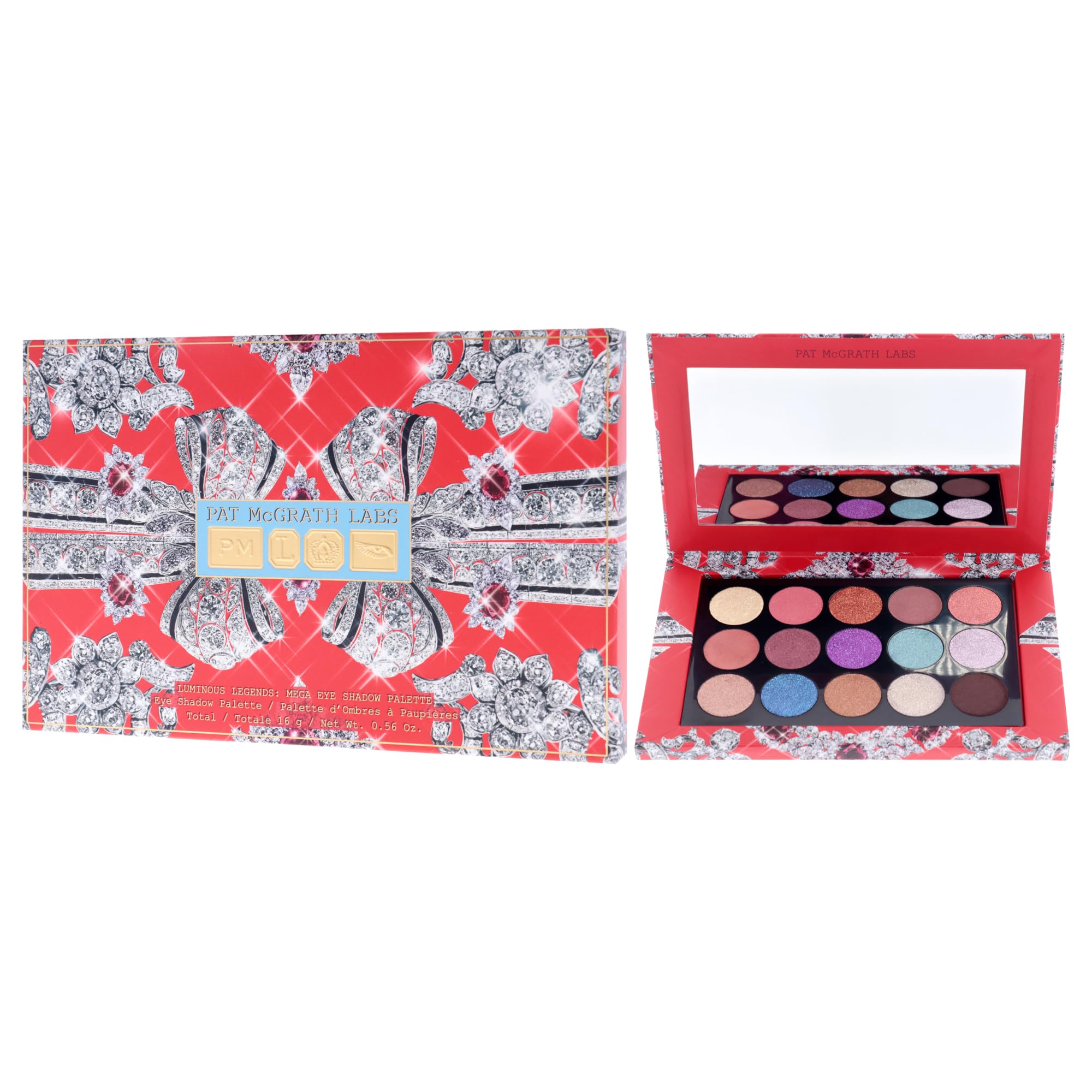 Amazon.com : Luminous Legends Eye Shadow Palette - Mega by Pat