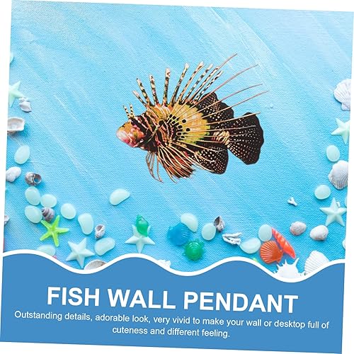 Miniatura 2 de Hemobllo 2 piezas de animales marinos para colgar en la pared, decoración de pared para el hogar, decoración de habitación astética al aire libre,