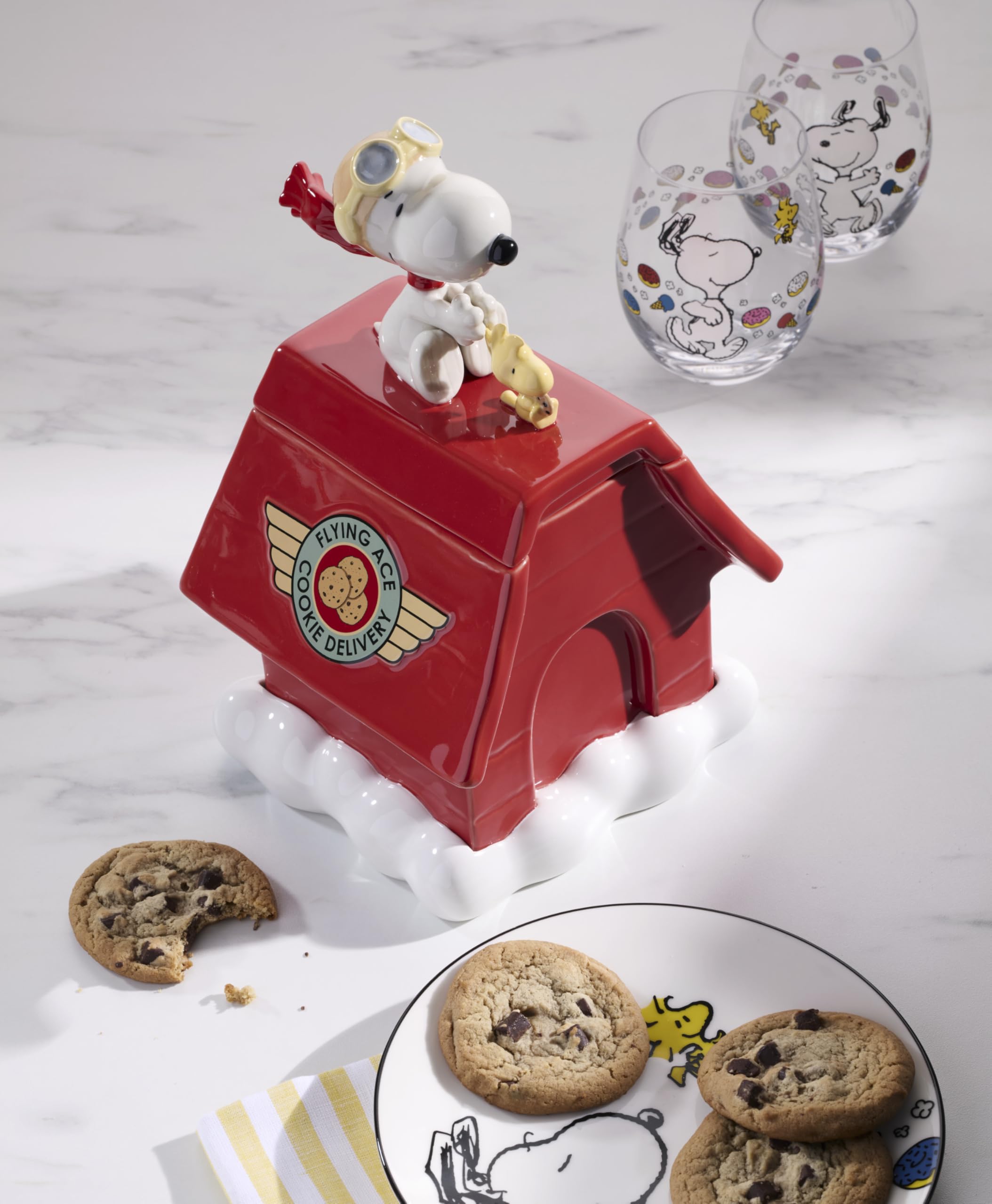 Amazon.co.jp: Lenox 897577 シェフ スヌーピー フィギュア クッキー