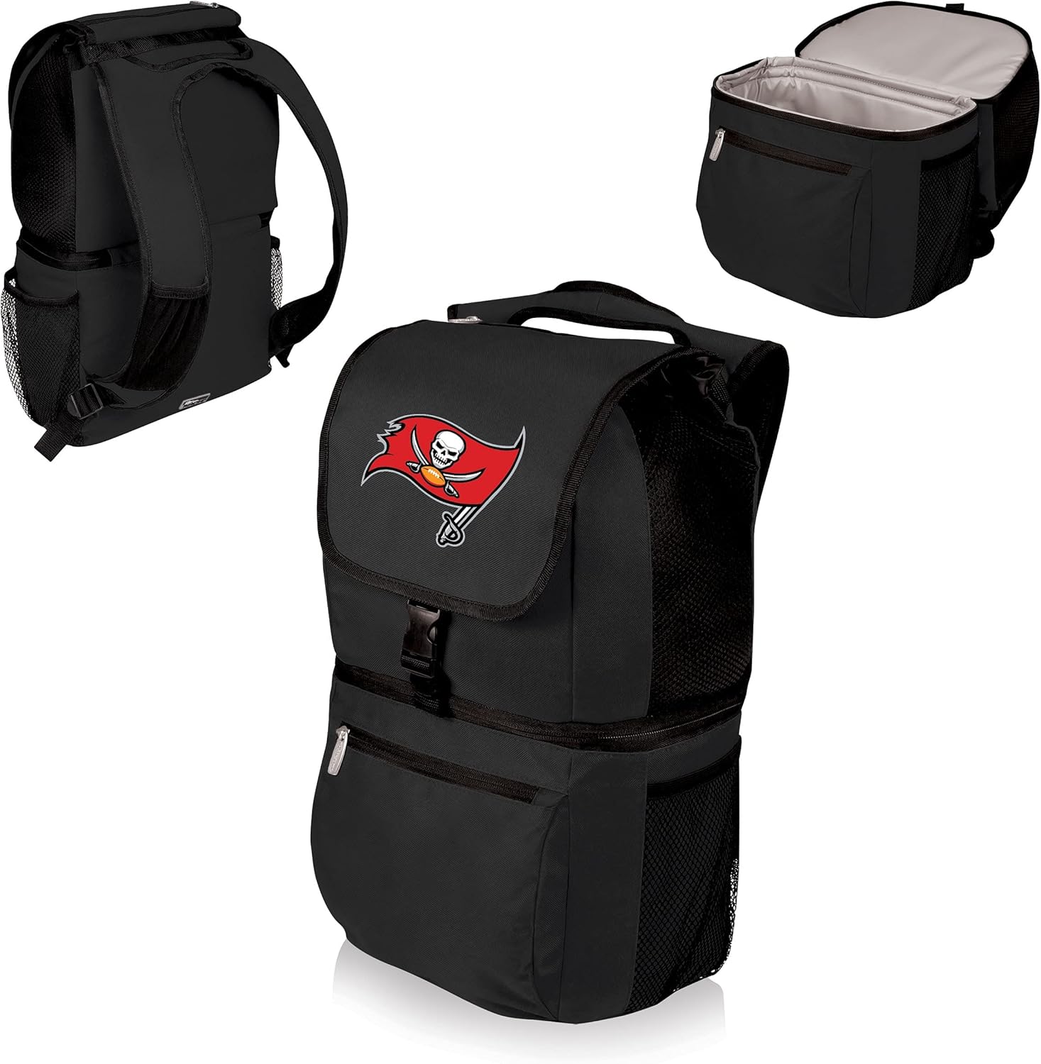 PICNIC TIME Black Tampa Bay Buccaneers Zuma Cooler Backpack : Sports & Outdoors