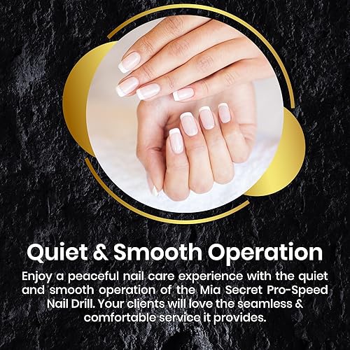 Miniatura 3 de Mia Secret270profesional pro-speed recargable taladro de uñas artículo nuevo