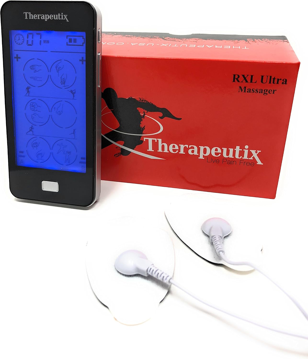 Atrilly TENS EMS Unit Electronic Massager Muscle & Nerve Stimulator RXL Ultra