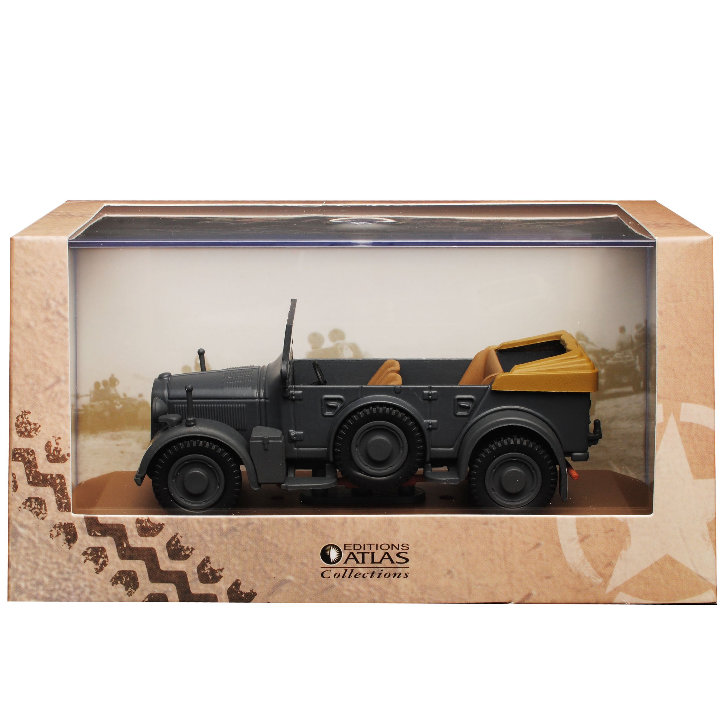 Atlas Horch KFZ 15 Cabrio Grau Militär Wehrmacht 2