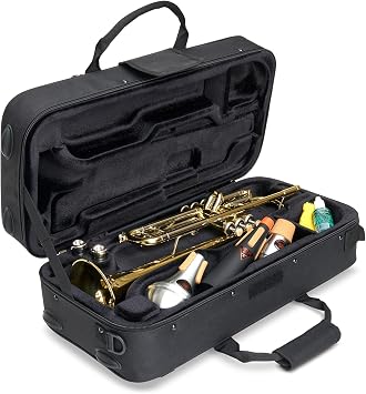 Protec Trumpet MAX Rectangular Case with Interior Storage, Model MX301