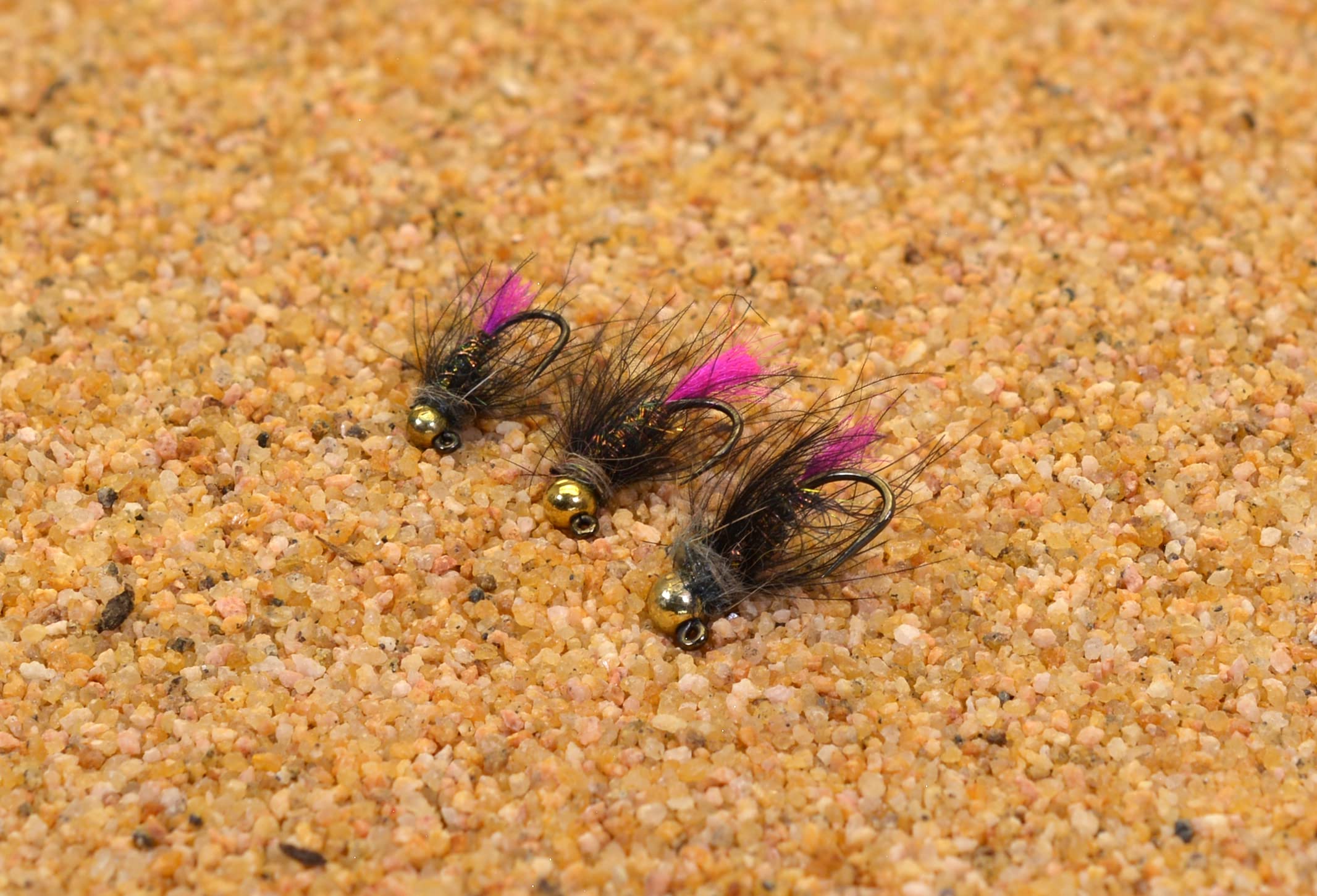 Spectra Jig Fly - Euro Nymph Style - Tied on Hanak Hooks - 6ct Pack (Hook #16)