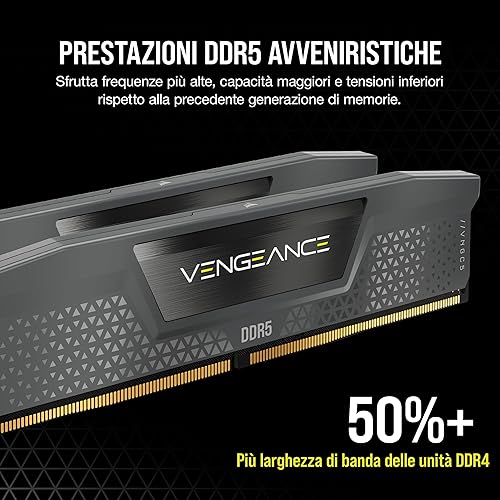 Miniatura 3 de CORSAIR Vengeance DDR5 RAM 96 GB (2 x 48 GB) 6000 MHz CL36-44-44-96 1.4V AMD Expo Intel XMP 3.0 Memoria de computadora de escritorio - Gris