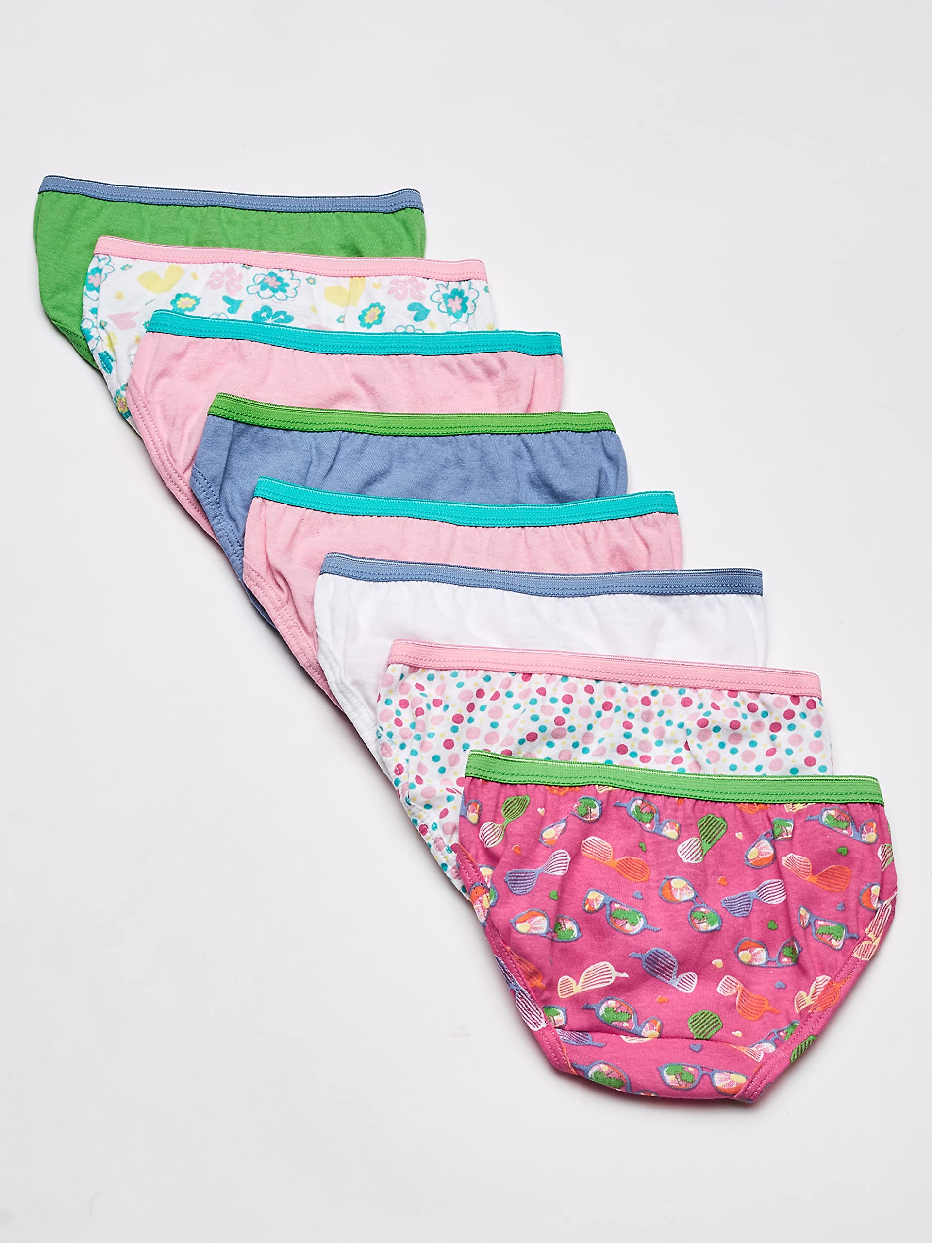 Hanes Paquete de Bikini de 18 piezas Big Girls, surtido