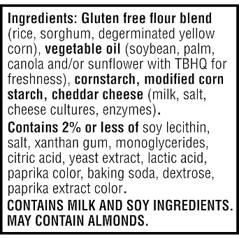 Cheez-It Baked Snack Crackers, Gluten Free, Lunch Snacks, Original (3 Boxes)