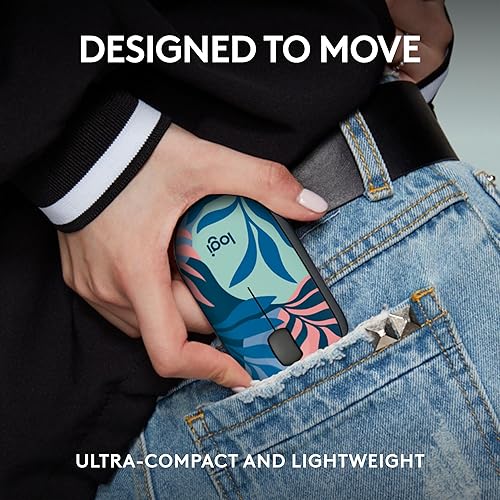 Miniatura 3 de Logitech Ratón inalámbrico M340 con impresiones de edición limitada, receptor USB y clics silenciosos, mouse inalámbrico portátil para computadora