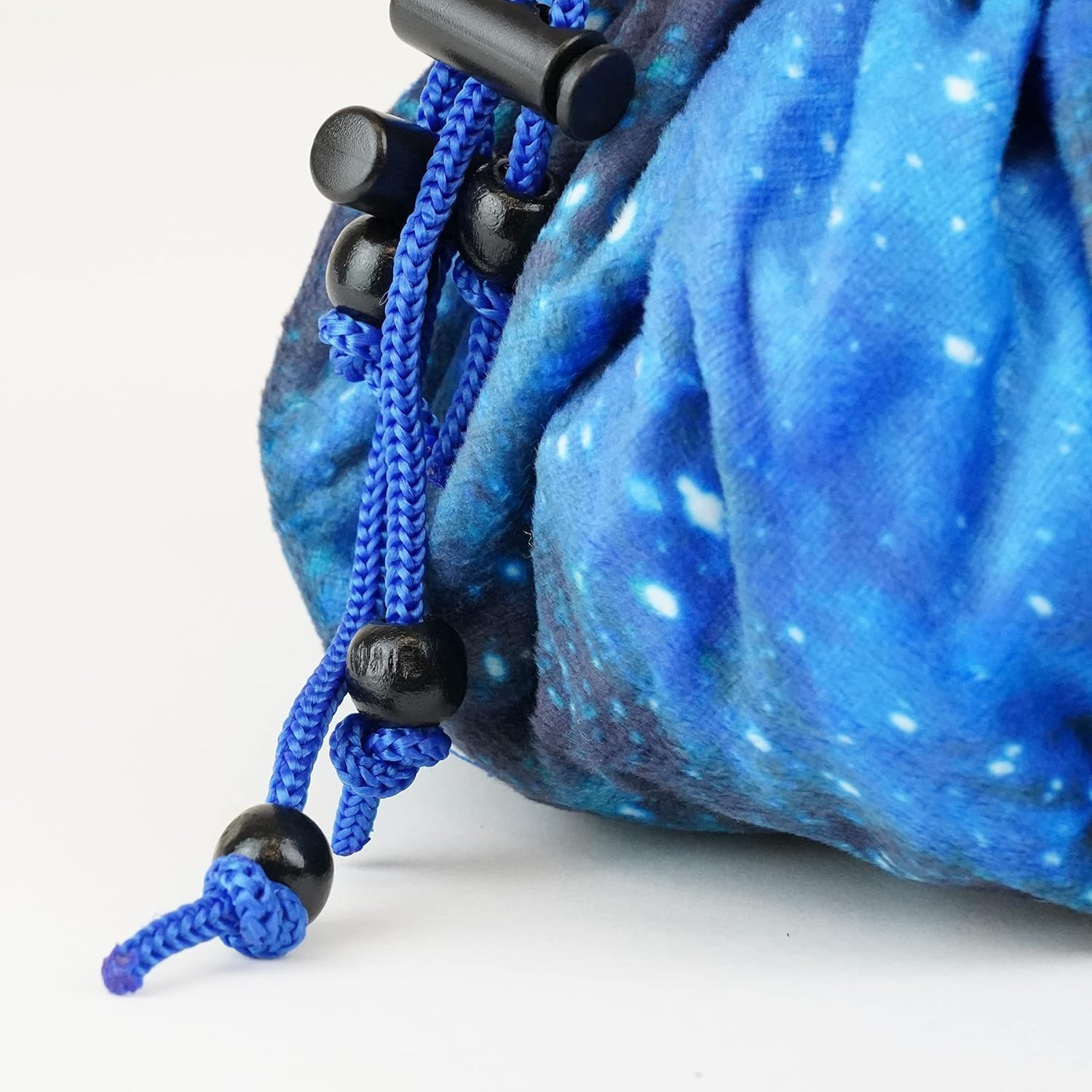 FanRoll by Metallic Dice Games Velvet Compartment Dice Bag with Pockets: Galaxy, Role Playing Game Dice Accessories for Dungeons and Dragons