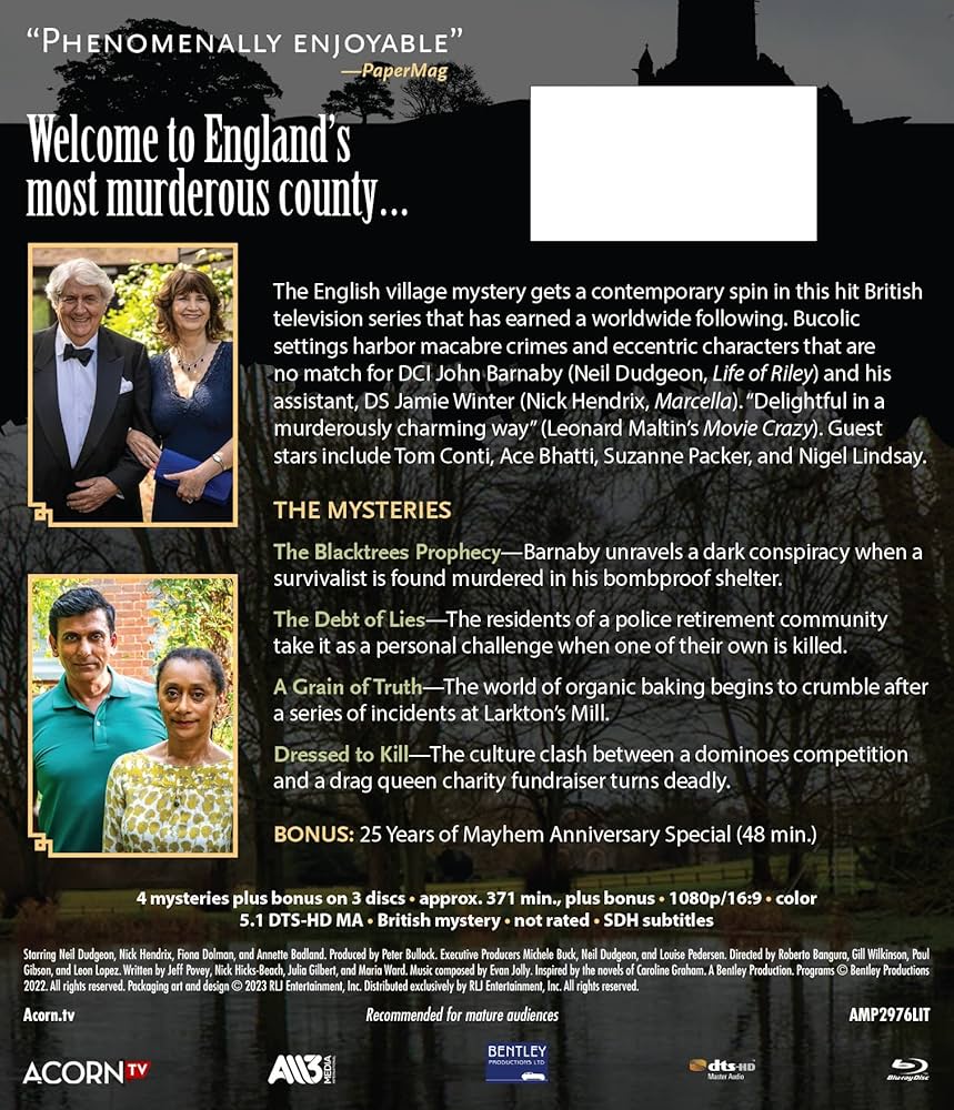 その他 Midsomer Murders: Series 18 [Blu-ray] [Import] Amazon.com: MIDSOMER MURDERS: SERIES 18 : Neil Dudgeon