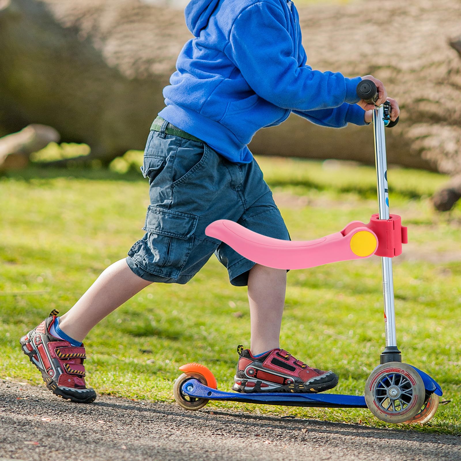 Sella per Monopattino per Pieghevole in Plastica Portatile, Sedile Imbottito per Scooter Cuscino Comfort, Facile da Installare per Uso Sicuro e Trasportabile