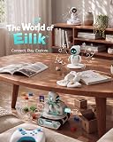 Eilik – Robot de Bureau avec Personnalité, Animations Expressives & Réactions au Toucher, Mini-Jeux, Compagnon Interactif, Robot pour Enfants et Adultes, Cadeau Original - 8