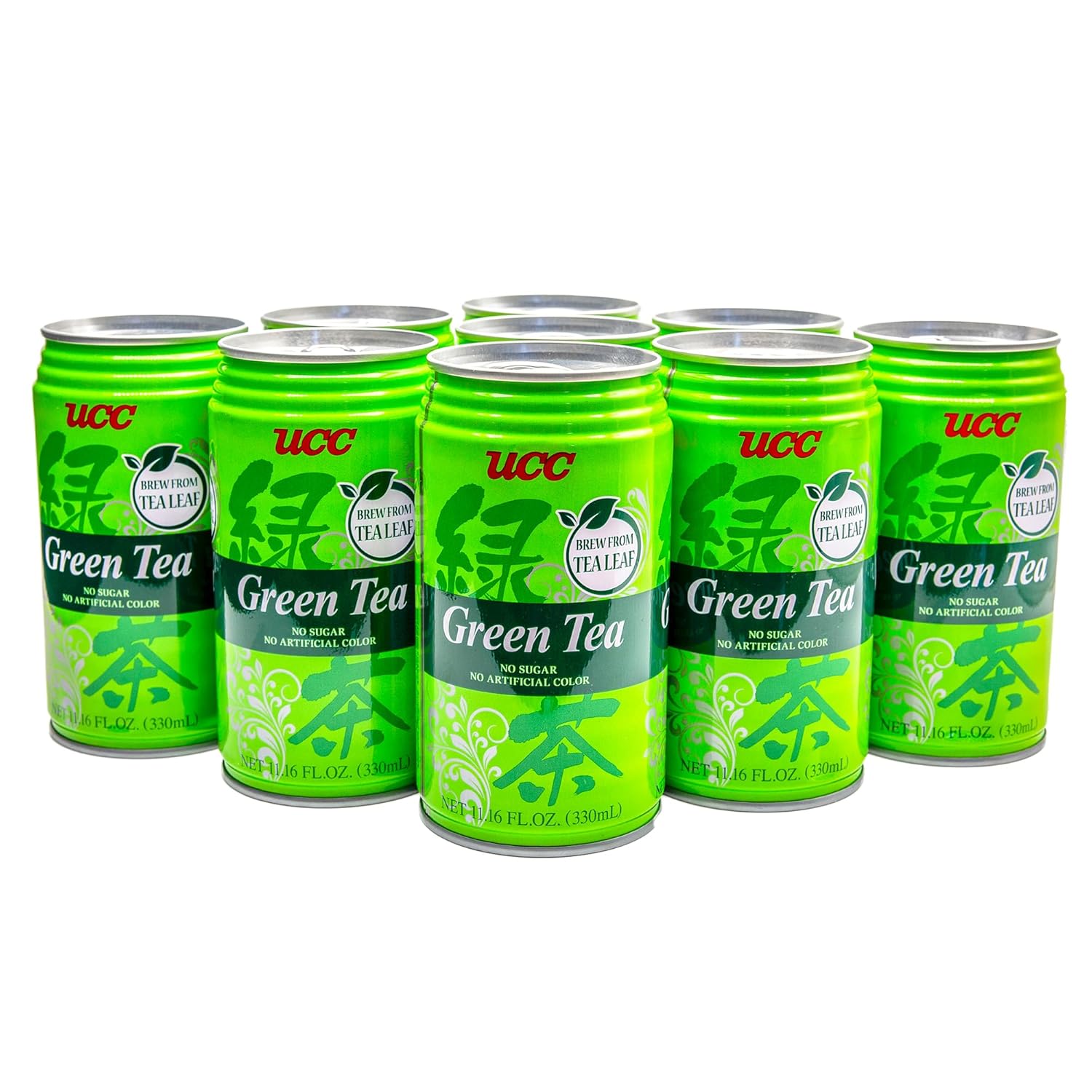 UCC Green Tea, 11.1-Ounce Cans (Pack of 24)