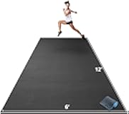 Gorilla Mats Premium Extra Large Exercise Mat – 9x6', 12x6', 15x6' (1/4