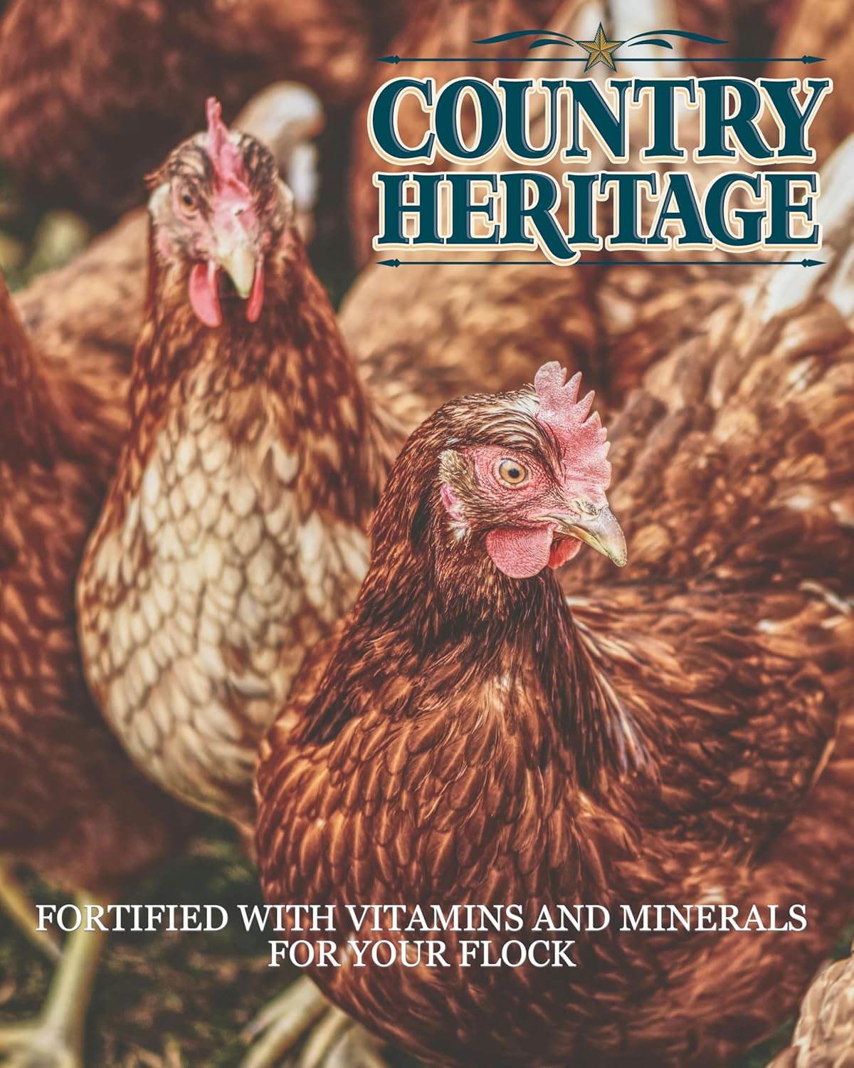 Country Heritage Hen Egg Layer Pellet 50lbs - 16% Protein Chicken Feed for Increased Egg Production & Strong Eggshells, High Protein