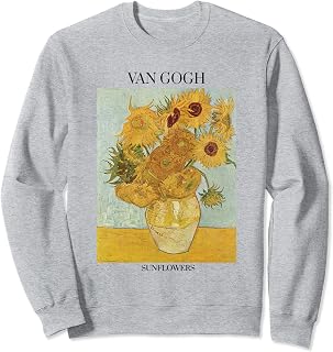 Van Gogh Painting Sunflowers Expressionist Fine Art, Vincent Sweatshirt