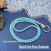 Vista 166 de Cordón para mujer, cordones con cuentas para tarjetas de identificación, soporte para profesores, llavero y correa para collar para mujeres y niñas