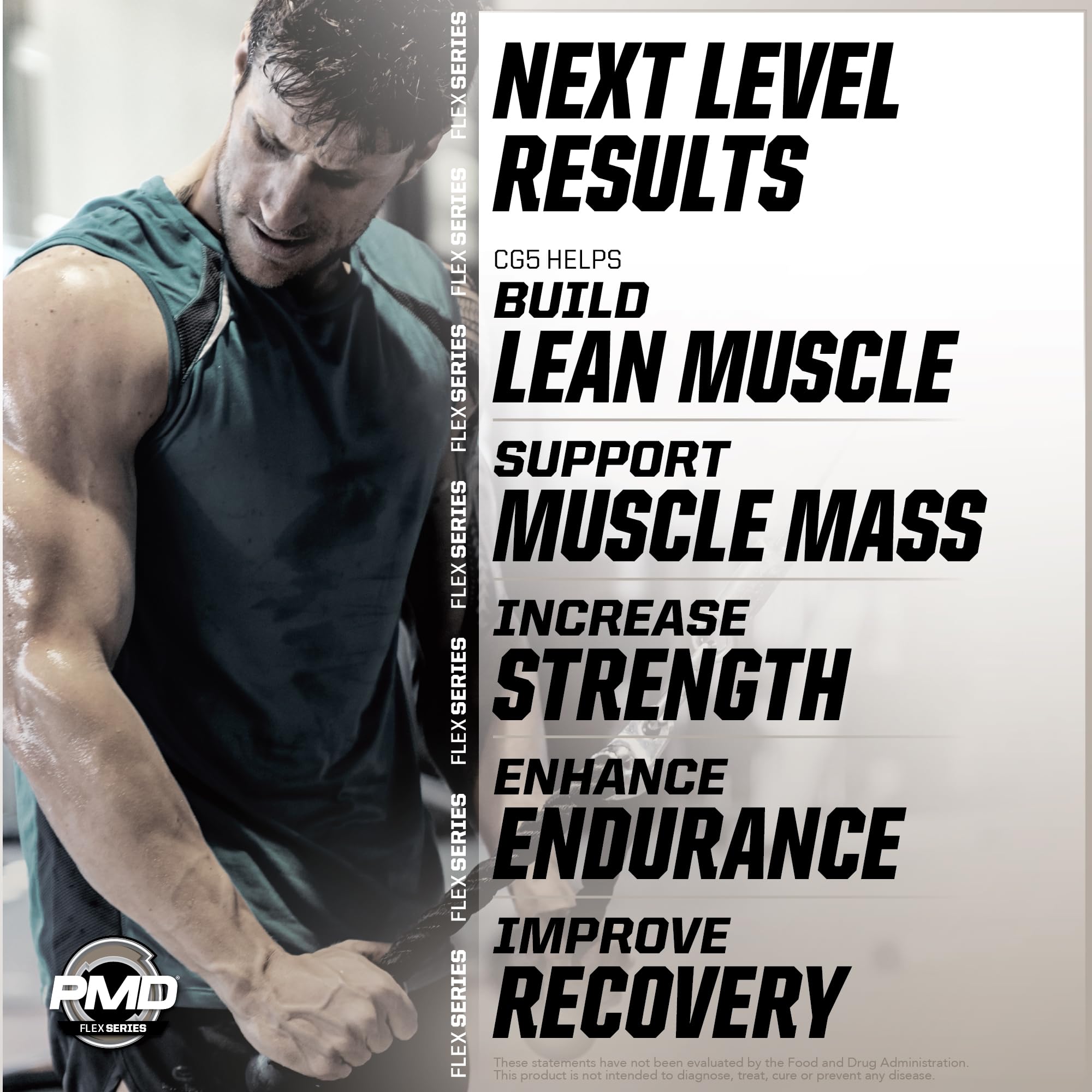 PMD Sports CG5 Premium Creatine & L-Glutamine Unflavored - 30 Servings — Amazon image 6