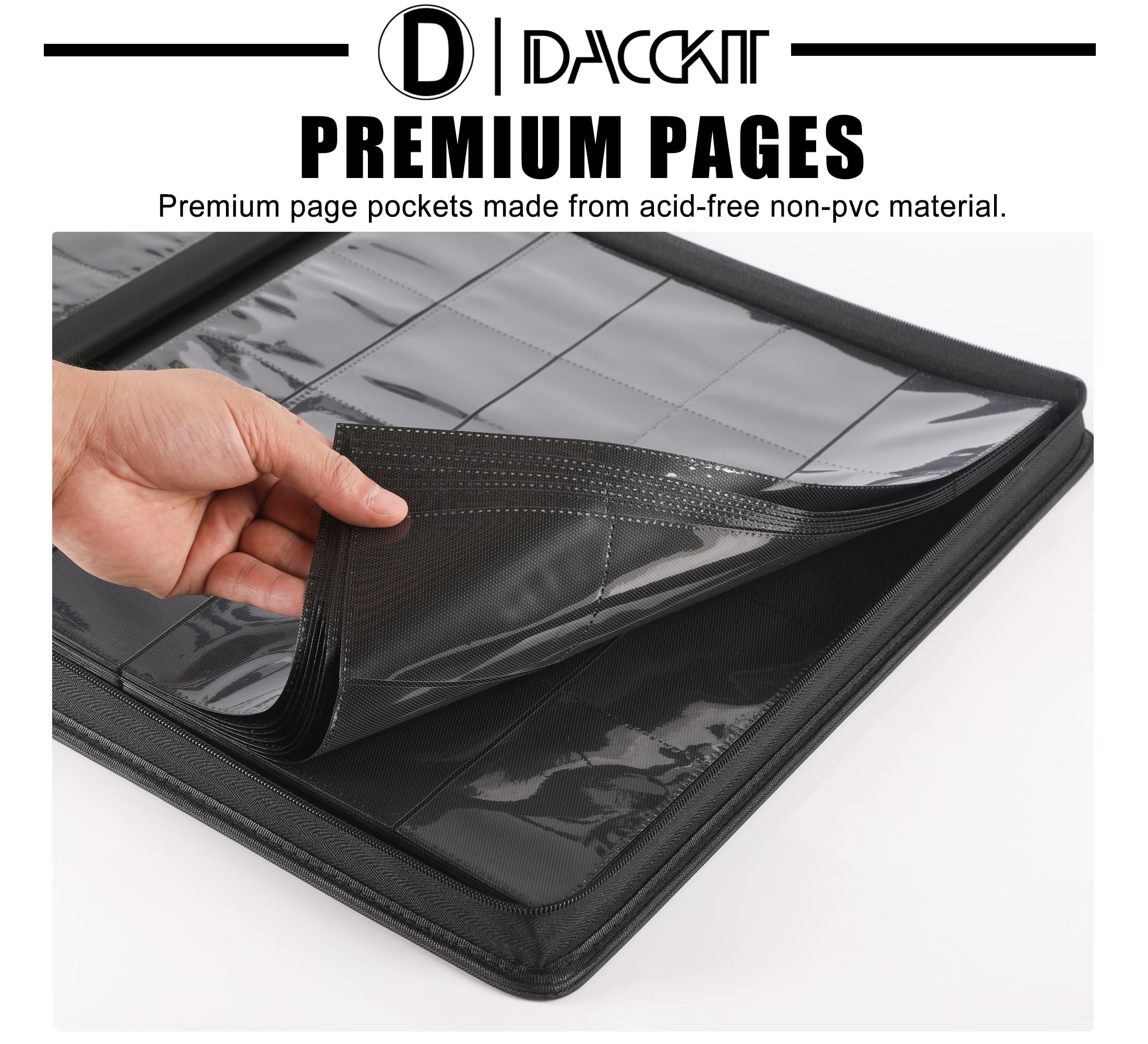 Carpeta de tarjetas premium con 20 bolsillos, se adapta a 2000 tarjetas, álbum de tarjetas sin anillo de 5 x 4 con fundas compatible con tarjetas comerciales y deportivas (modelo A, verde Asakusa)