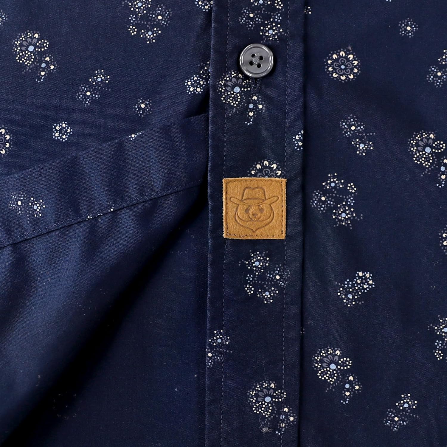 Dubinik® Mens Short Sleeve Button Down Shirts 100% Cotton Plaid Men's Casual Button-Down Shirts with Pocket - Image 4