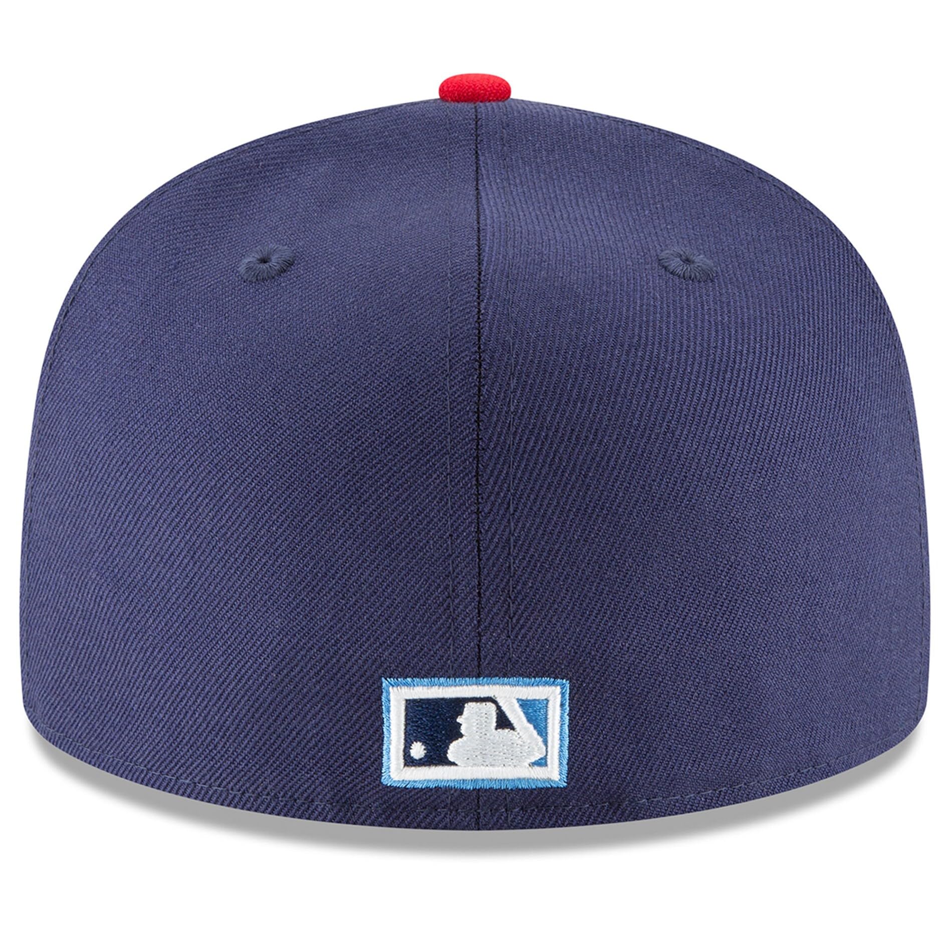 New Era MLB 59FIFTY Baseballkappe Los Angeles Team-Farbe, Marineblau, Cooperstown, authentische Kollektion, angepasste Baseballkappe