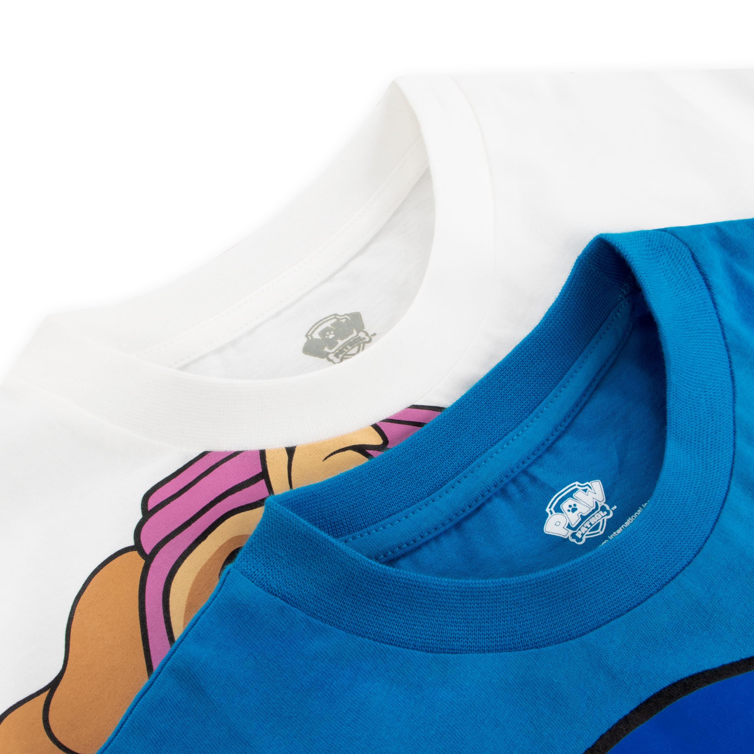 Paw Patrol T Shirt Bambino Pacco da 2, Maglietta Ragazzo Estate, Confezione da 2 Magliette Bambini, Abbigliamento Bambino Cotone