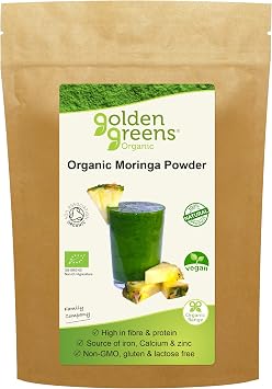 Golden Greens Organic Organic Moringa Powder 200g Pack of 1