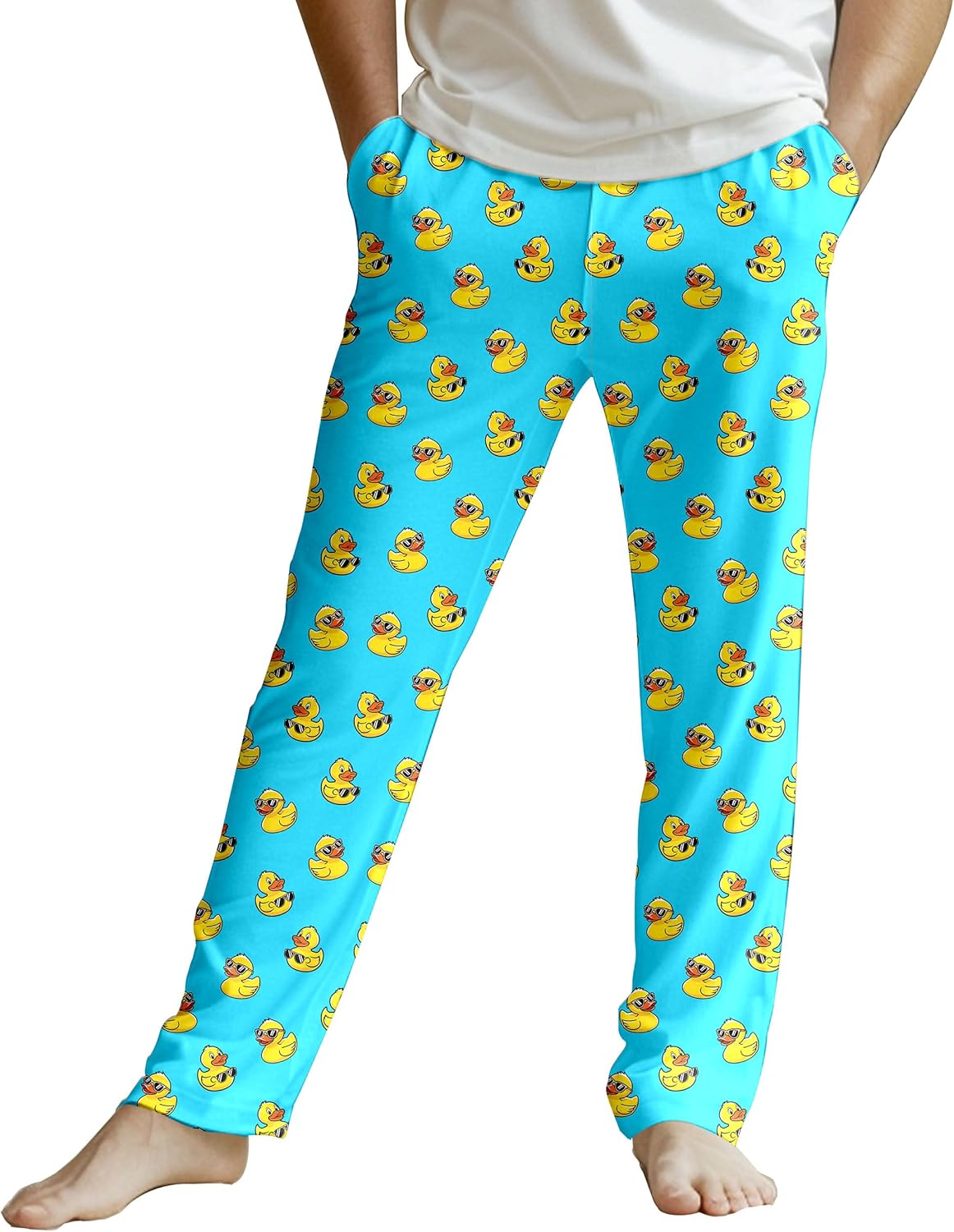 Men's Pajama Pants Funny Pajama Pants For Men Soft Sleepwear Bottom Sleep Pants - Image 2
