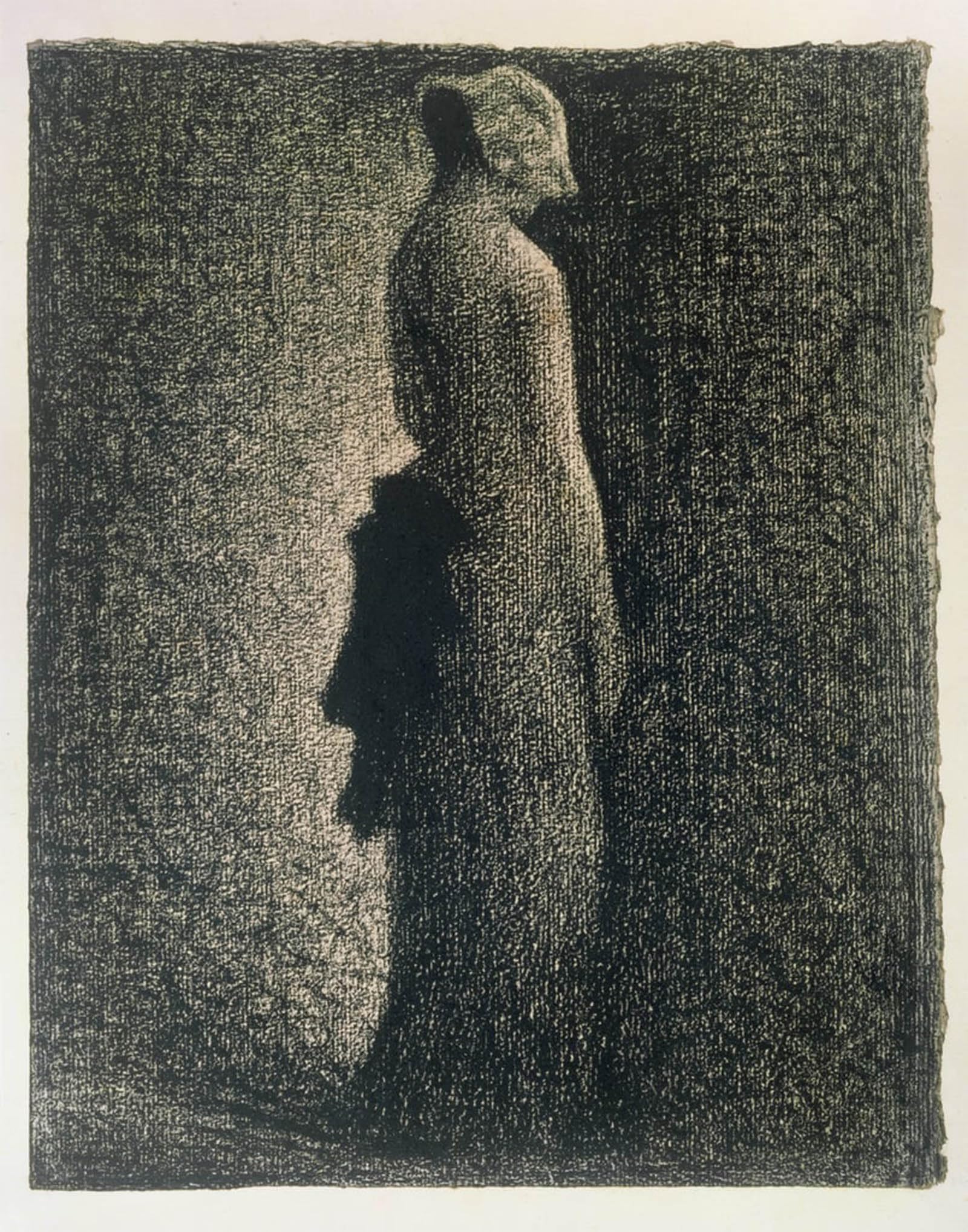 Lienzo l'arco nero Seurat 60x90cm cuadro para pared salon 5