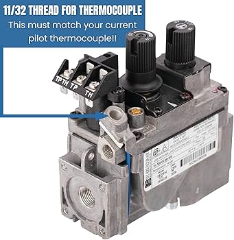 Amazon.com: SIT-820 Nova Natural Gas mV Model 0820652 Replacement