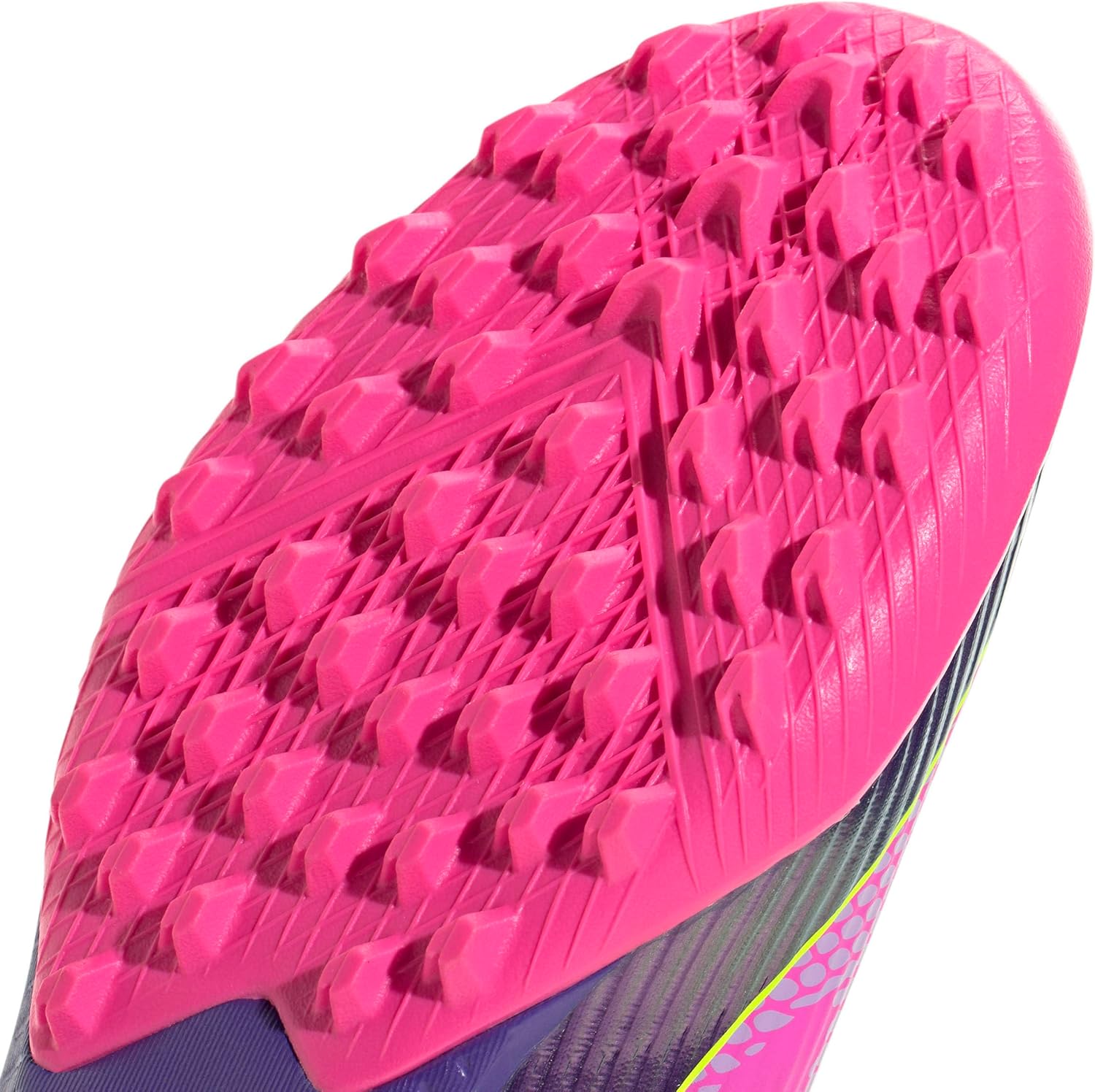 adidas Mens F50 League Turf Soccer Cleats - Pink, White