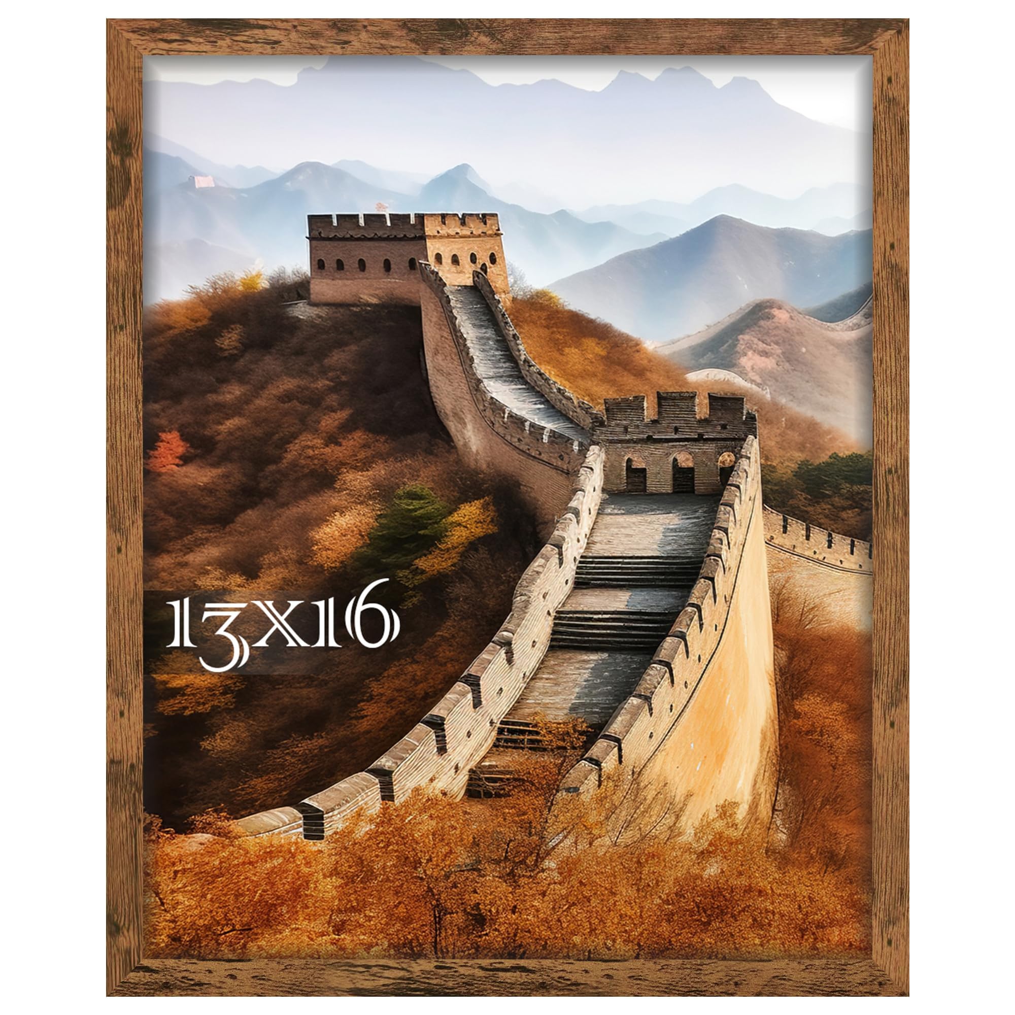 Photo 1 of Picrit 13x16 Picture Frame - Brown