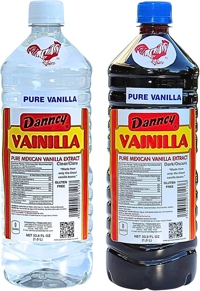 Amazon.com: Danncy Vanilla Dark & Clear 33 oz 2 Pack – Authentic