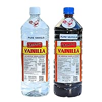 Vista 1 de Danncy Extracto de vainilla pura de México, 33 oz por botella, paquete sellado de 2 botellas