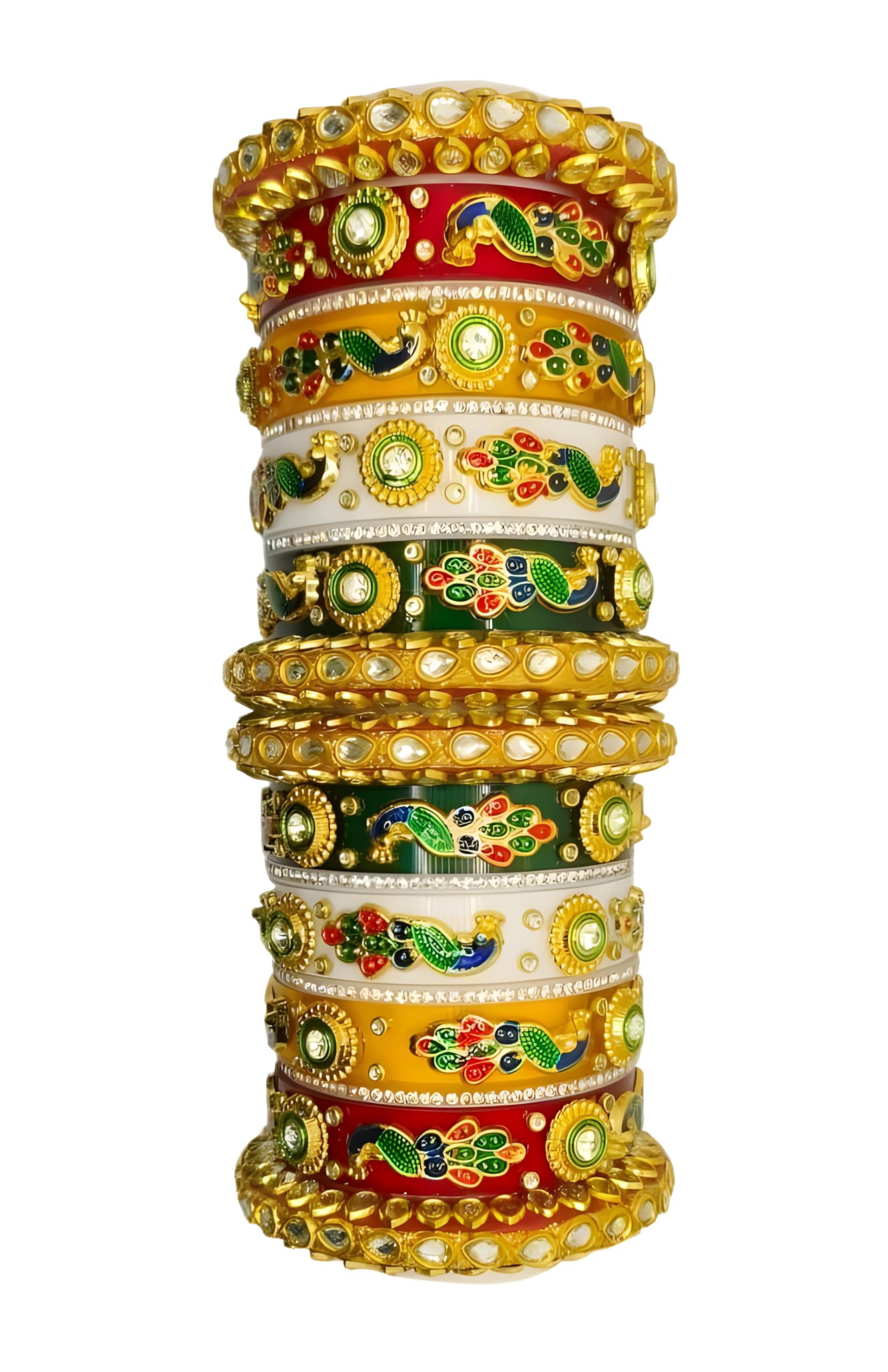 See full amazon price history chart for AMCM Multicolour Rajasthani/Punjabi Fancy Bridal Chuda for Women and Girls, Peacock Design (2.6) AMCM Multicolour Rajasthani/Punjabi Fancy Bridal Chuda for Women and Girls, Peacock Design (2.6) (B0D9MJ7SSZ) Amazon Price History, Amazon Price Tracker