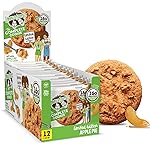 Lenny & Larry\'s The Complete Cookie, Apple Pie, 16g Plant Protein, Vegan, Non-GMO, 4 Ounce Cookie (Pack of 12)