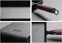 Vista 7 de Tamagoyaki Japanese Omelette Pre-Seasoned Mini Skillets Wooden Handle 9×7 Inch