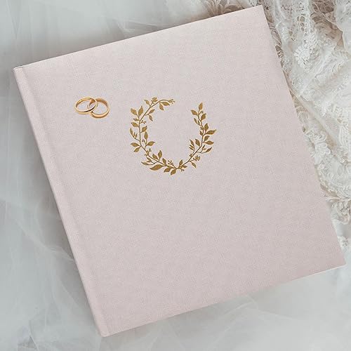 Miniatura 2 de Álbum de recortes premium Álbum de fotos con espacio de escritura 100 páginas para varios tamaños 4 x 6, 5 x 7, 6 x 8, 8 x 10 Capacidad para 500