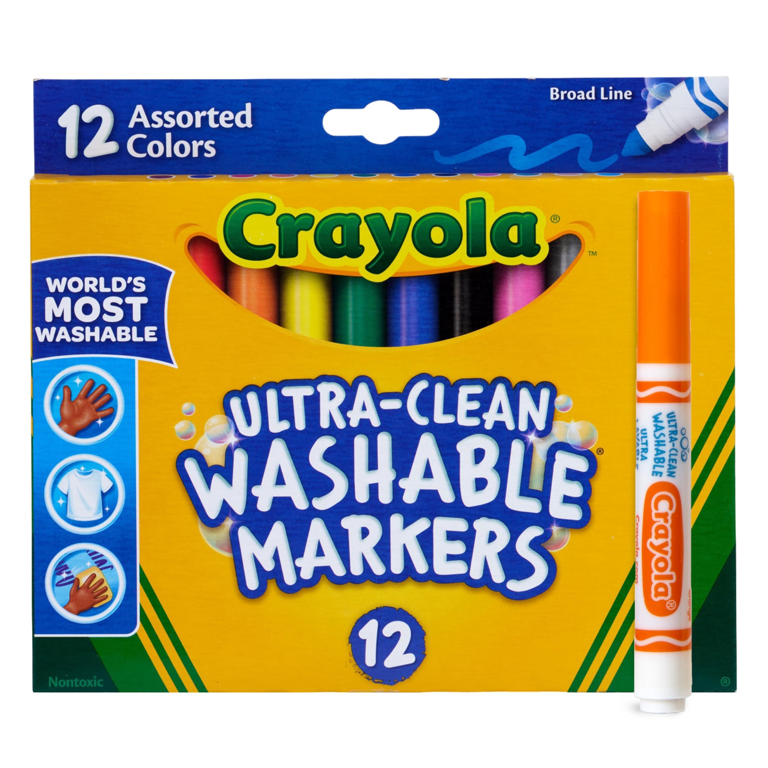 Crayola Count of 12 Washable Markers-image-45