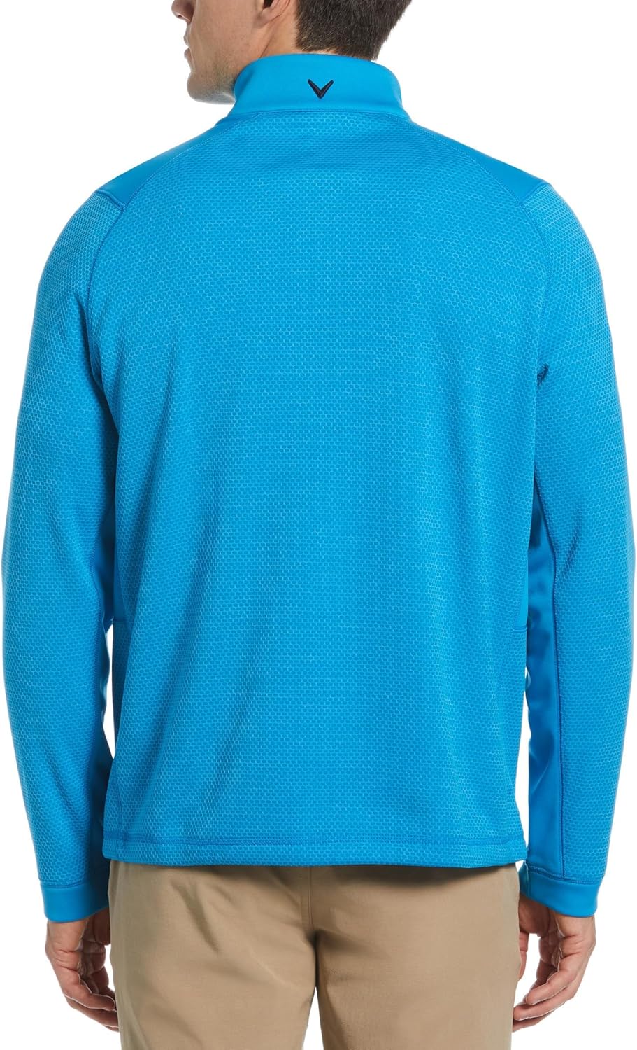 Callaway Mens Midweight 1/4 Zip Hex Pullover - Image 2