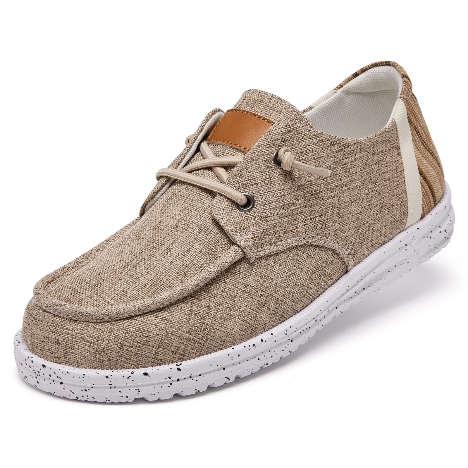 Loafers Shoes for Women Trainers Slip On Shoes Canvas Walking Shoes