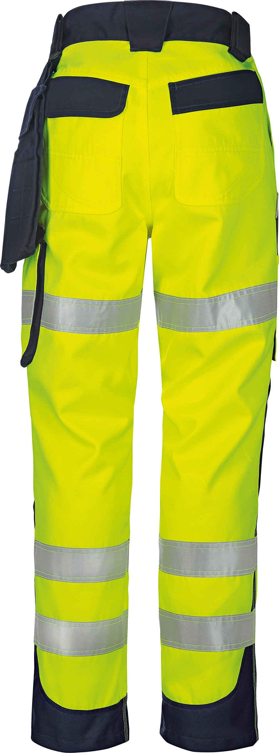 Vizwell Signal Warnschutz Bundhose Warnschutzkleidung + Gratis Werkzeugtasche