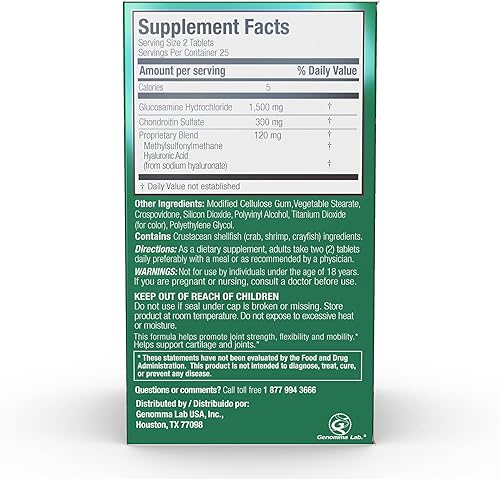 Miniatura 7 de X Ray - Suplemento de salud articular de alta potencia, con glucosamina 1500 mg, condroitina 300 mg, MSM 120 mg, soporta articulaciones saludables