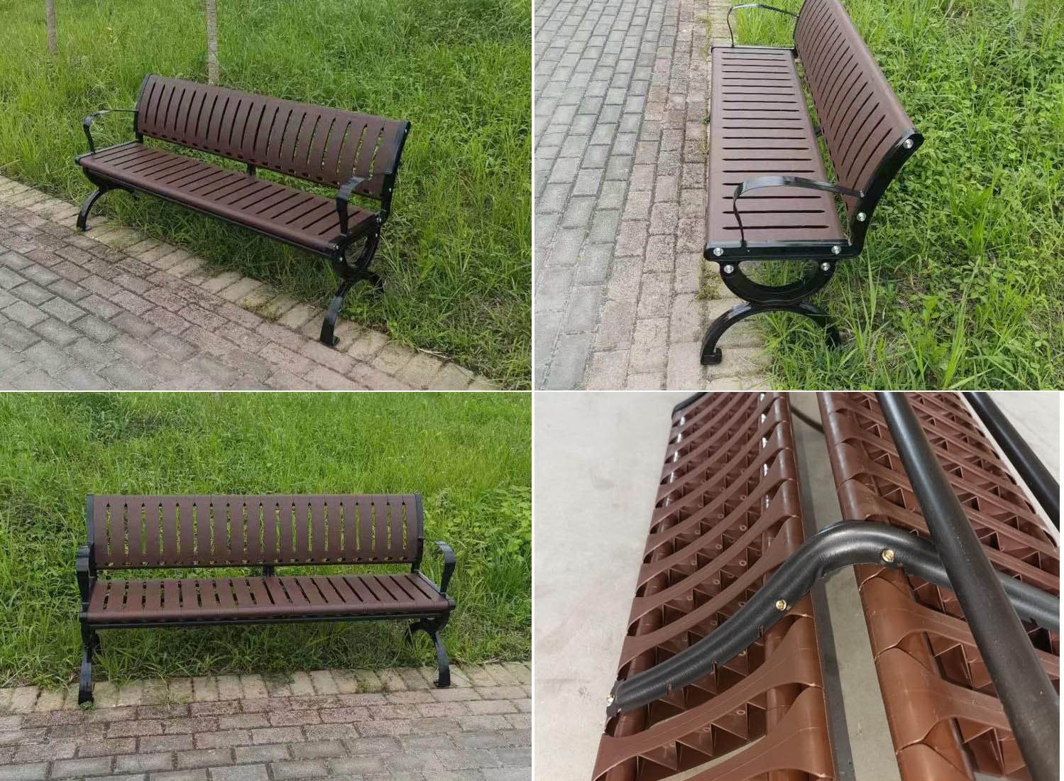 Amazon.co.jp: ガーデンベンチ 休憩所 屋外用ベンチ パークガーデン