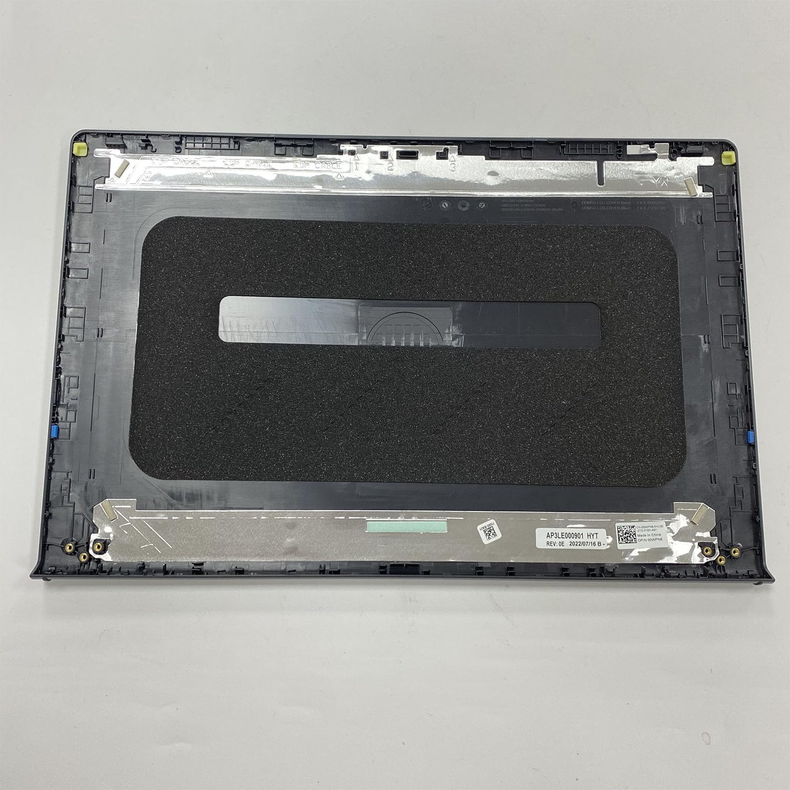 Tapa trasera de repuesto para portátil LCD para Dell Inspiron 15 3510 3511 3515 0DDM9D 00WPN8 DDM9D 0WPN8 AP3LE000901 09WC73 9WC73 9WC73 (negro)