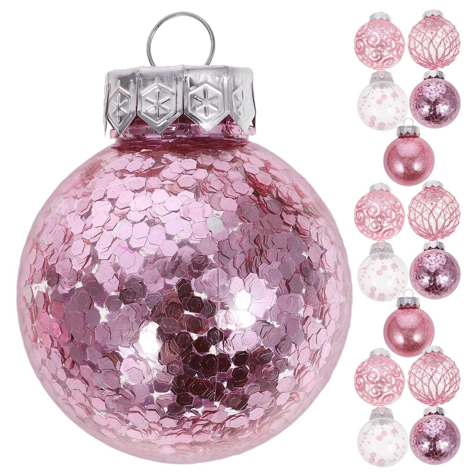 FRCOLOR 60 Pezzi Palline di Natale per Albero, Decorazioni Sospese in