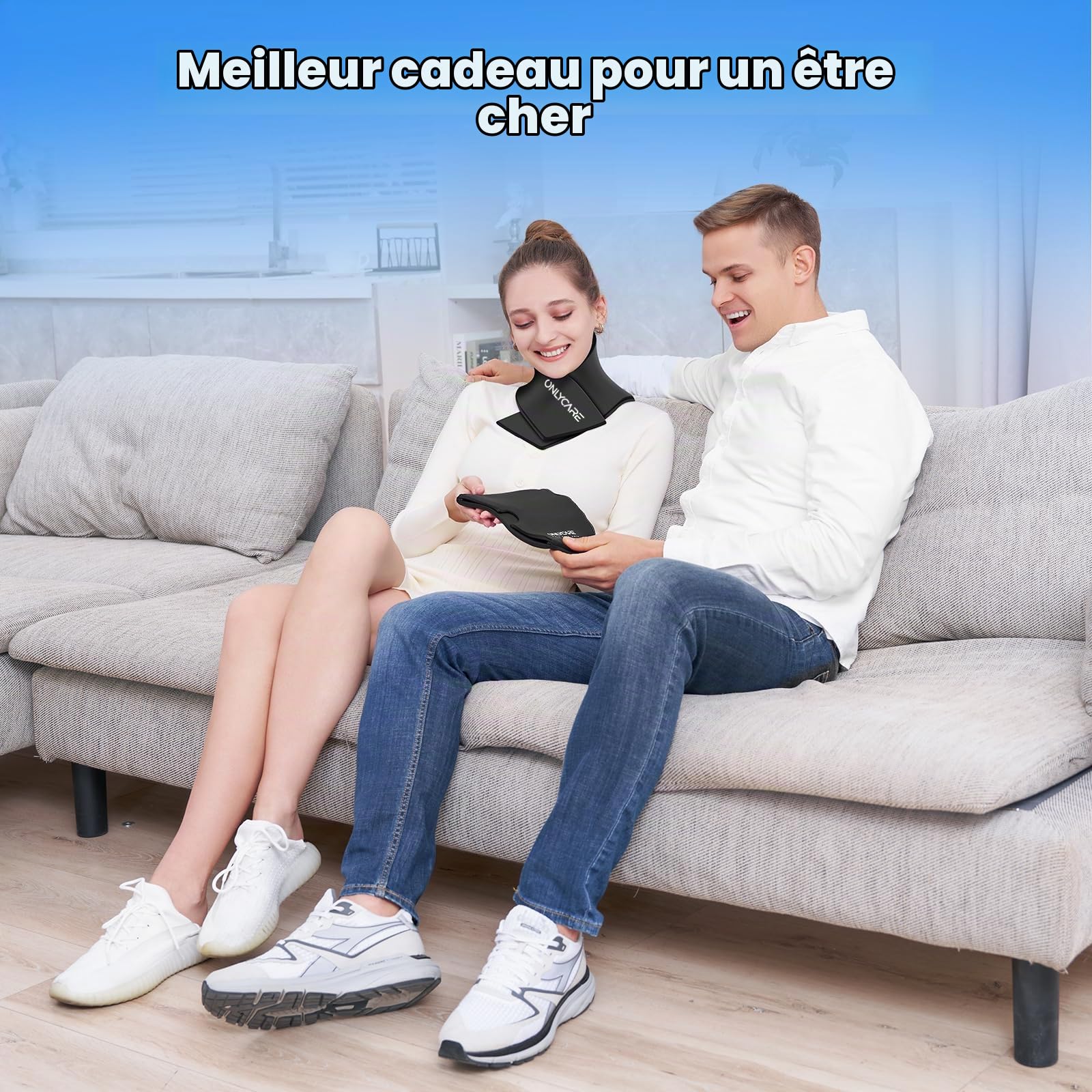 ONLYCARE masque migraine et pack de glace en gel pour le cou